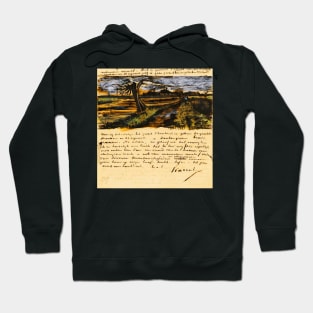 Vincent Van Gogh - Letter to Theo with Willow Hoodie